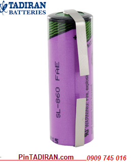Tadiran SL-860; Pin nuôi nguồn PLC Tadiran SL-860 (AA-2400mAh) lithium 3.6v _Made in Israel